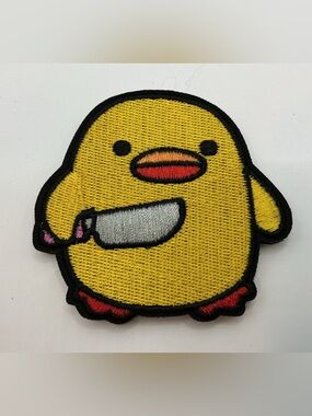 TACTICAL MORAL VELCRO PATCH CHICK WITH KNIFE UNISEX